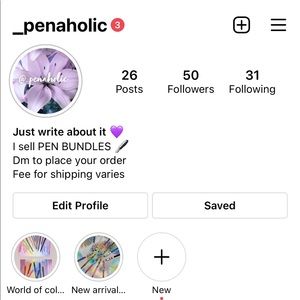 Follow my pen bundle page 💜